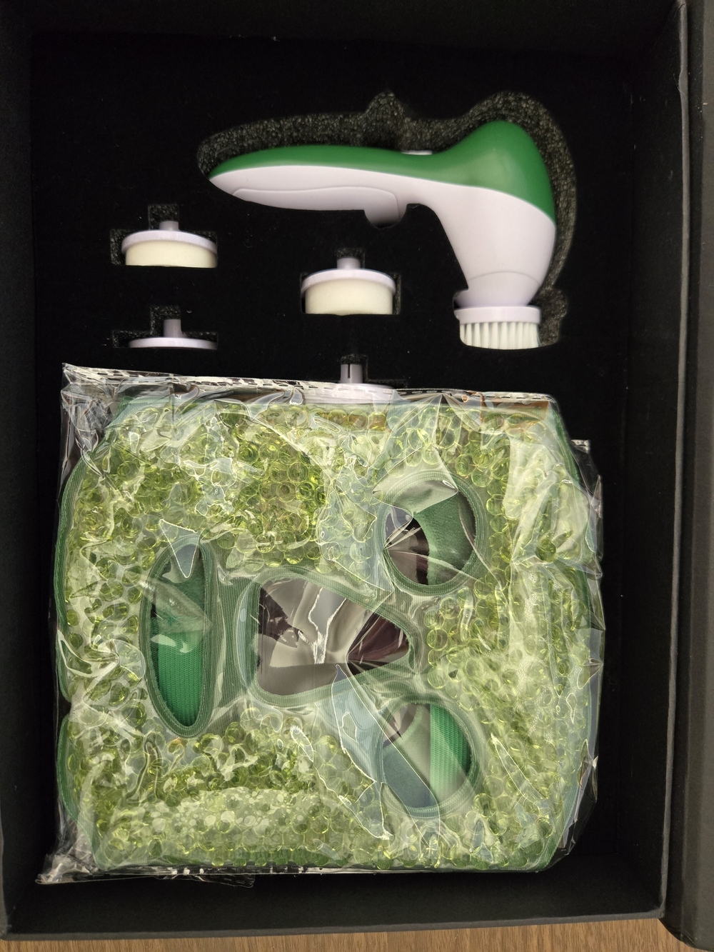Green Facial Massage & Cleansing Set – Women Skincare - Modern Elegance **NEW** - Picture 3 of 4